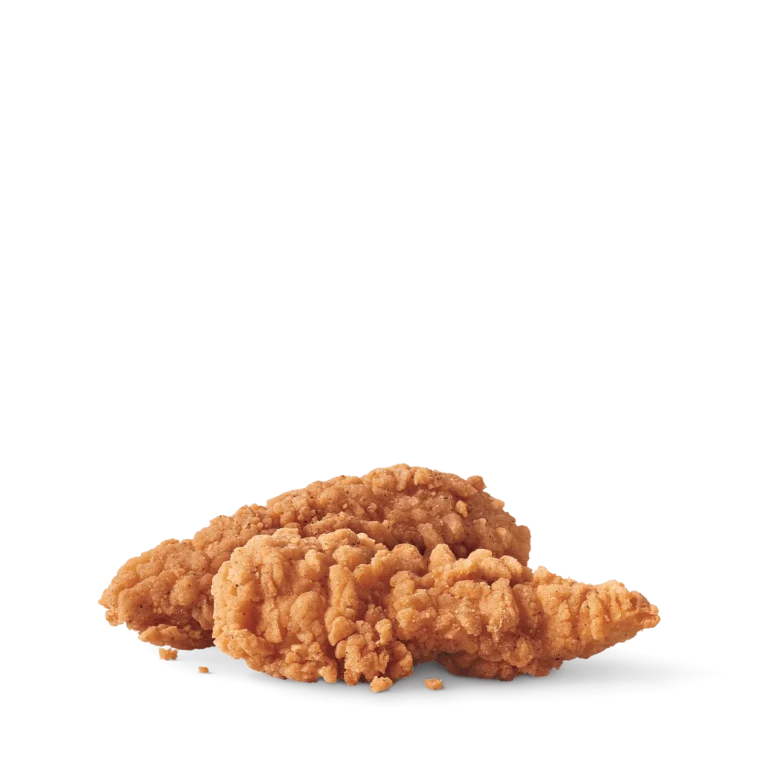 Two servings of two-piece chicken strips each